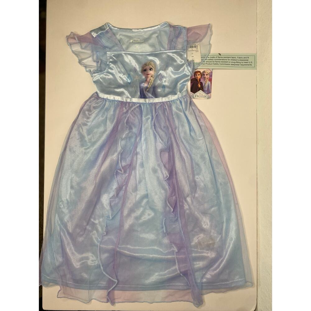 Disney Frozen Elsa Fantasy Nightgown, 3T